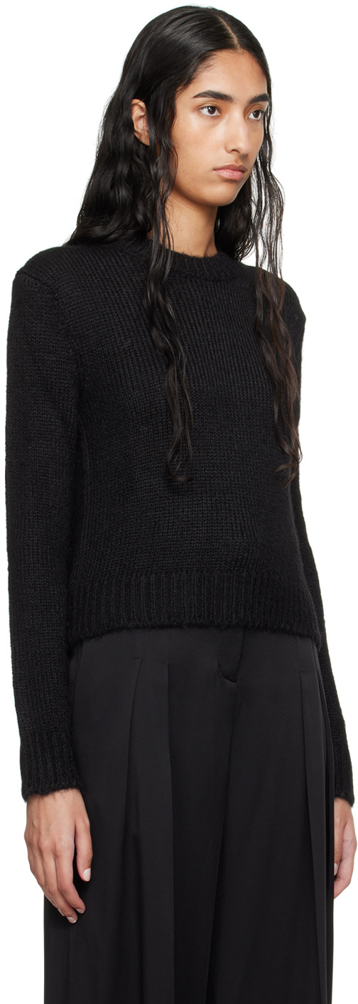 Shop Jil Sander Crew-neck Jumper In Black