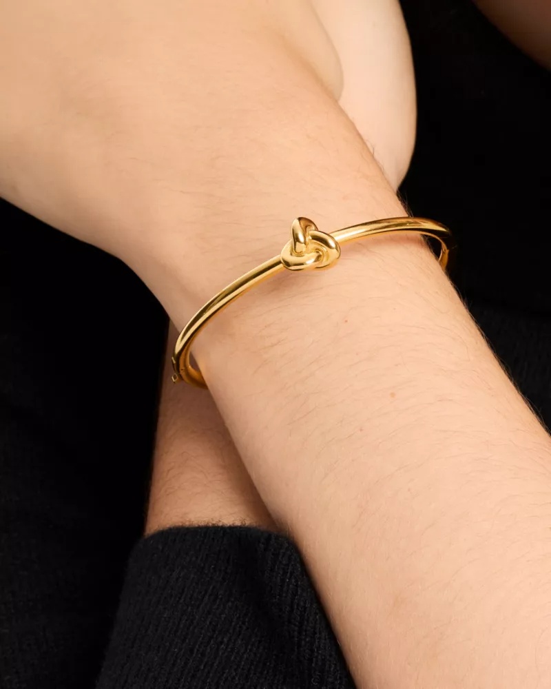 Kate Spade Double-knot Hinged Bangle