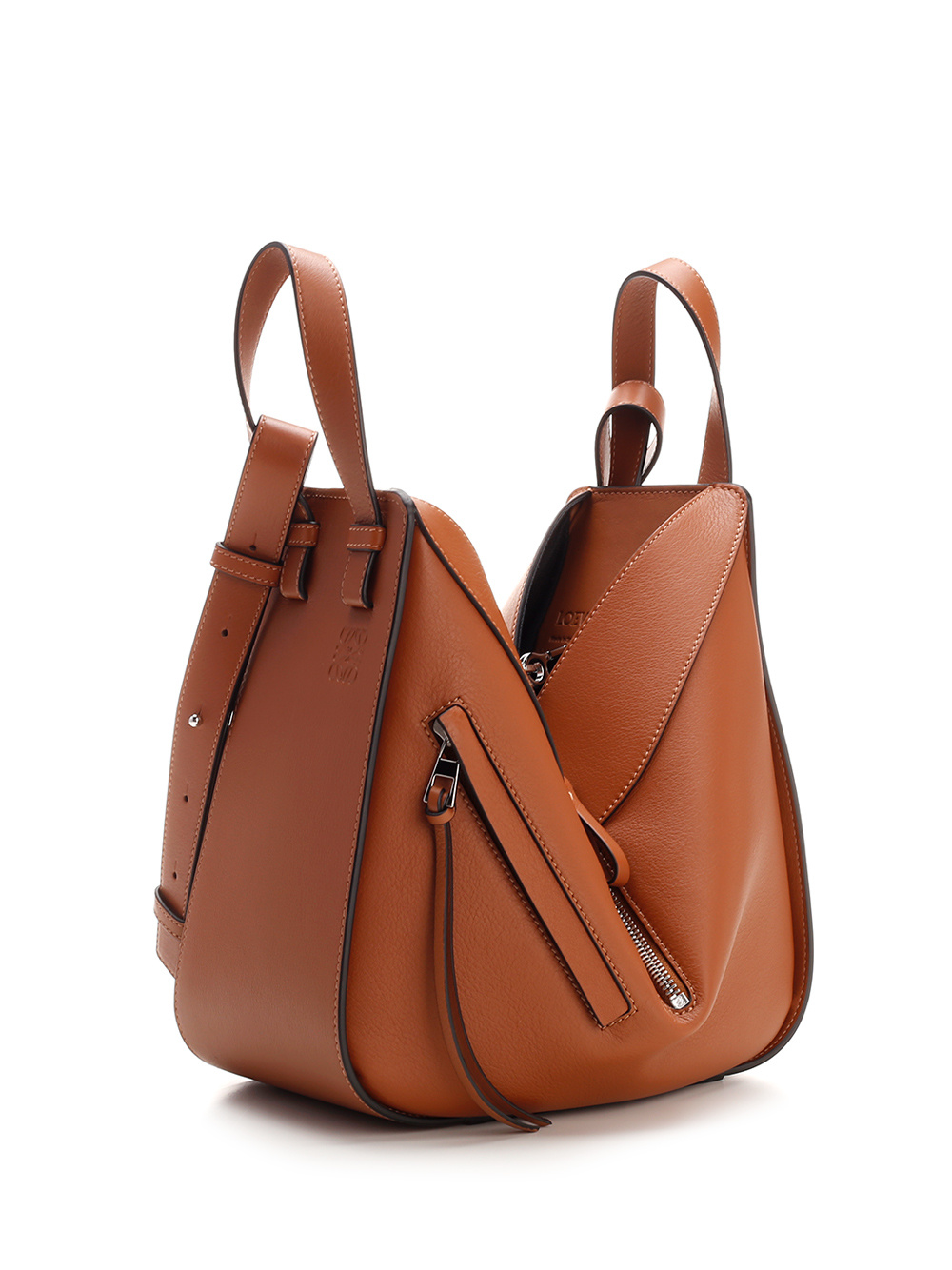 Loewe Hammock Shoulder Bag In Brown