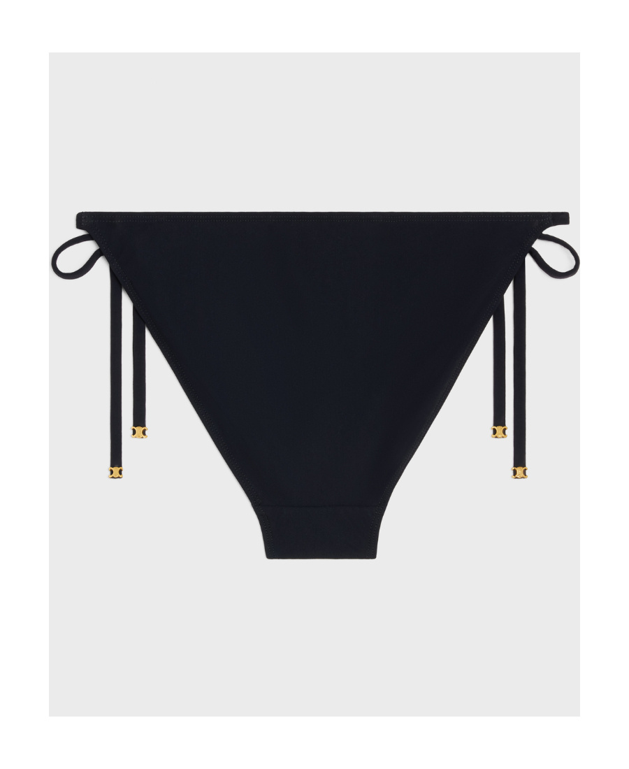 Celine Triomphe Culotte In Matte Jersey In Black