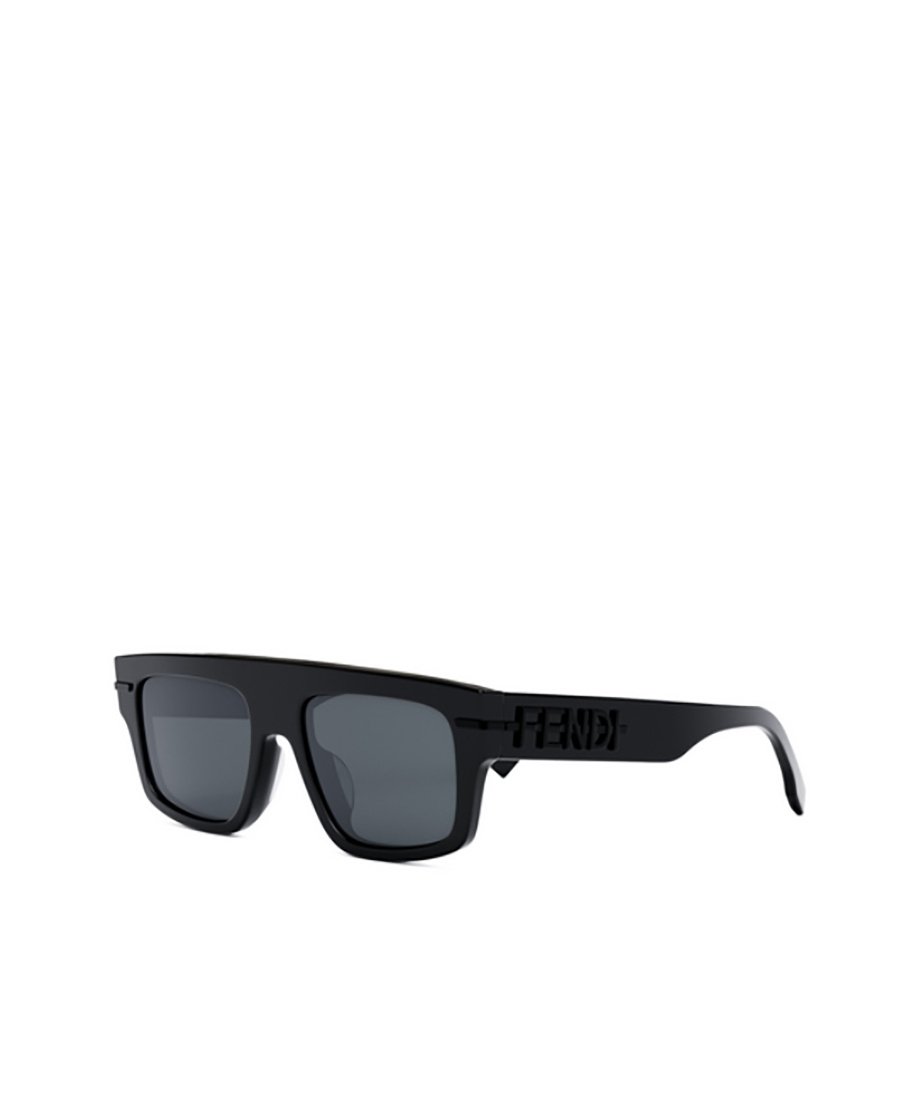 Fendi Eyewear Square Frame Sunglasses In Black