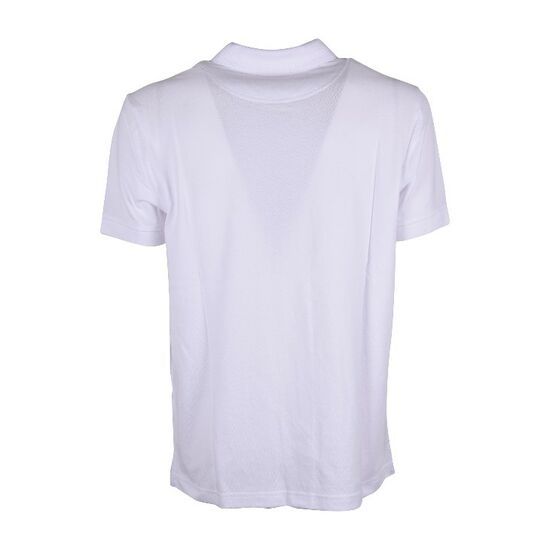 Shop Moose Knuckles Logo-plaque Polo Shirt In White