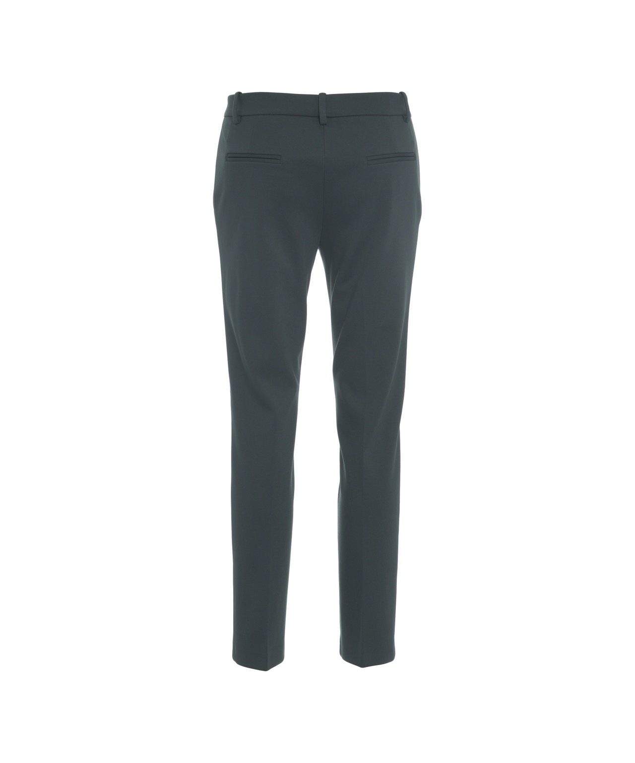 Pinko Mid-rise Cigarette Trousers In Blue