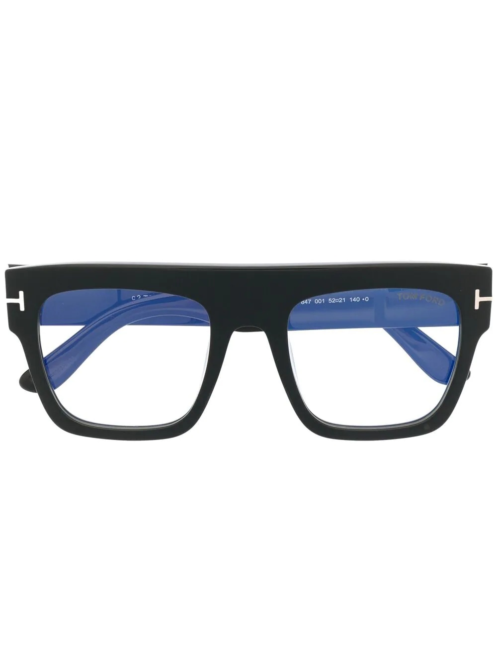 Tom Ford Square Flat Mirror In Black