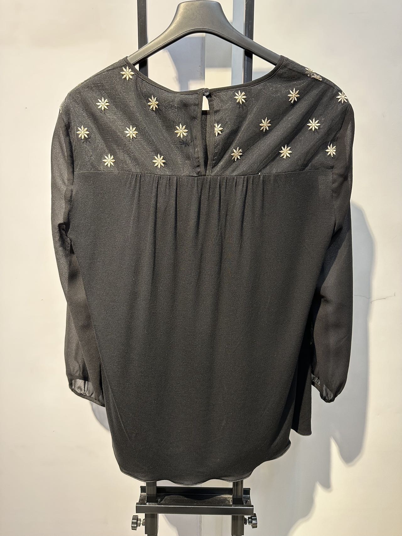 Max Mara Long-sleeved Jacket In Black