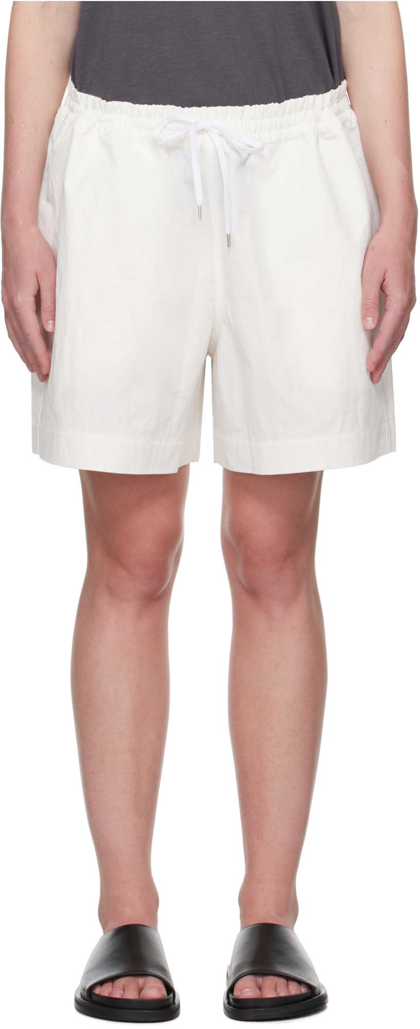 Studio Nicholson Off-white Karya Shorts