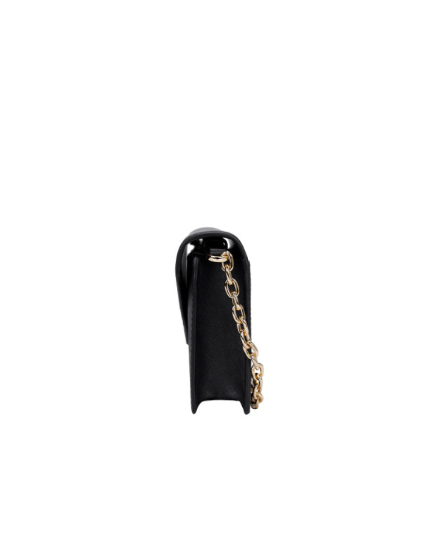 Michael Kors Small Saffiano Envelope Cross-body Bag In Black