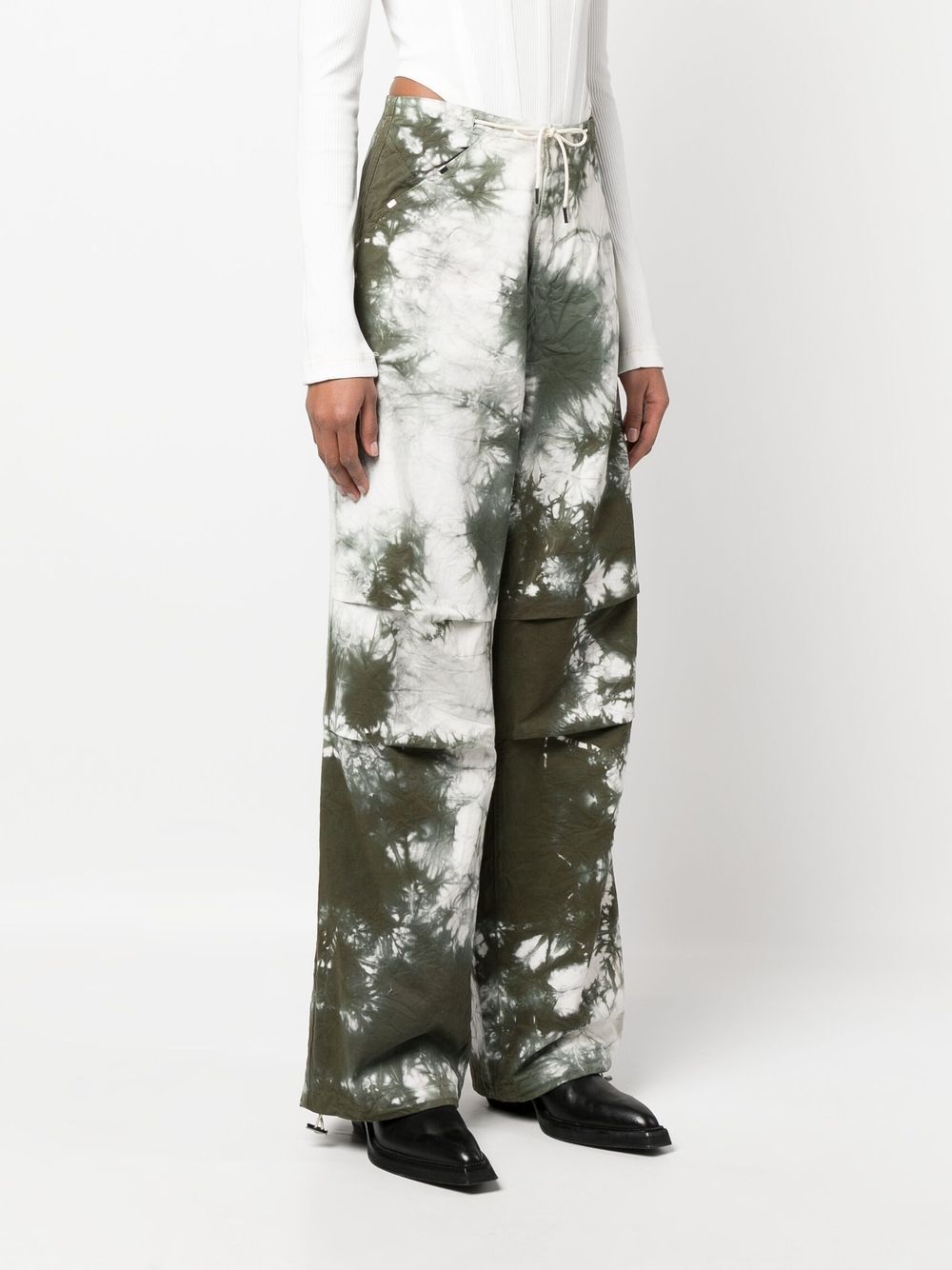 Darkpark Daisy Military Pants In Green