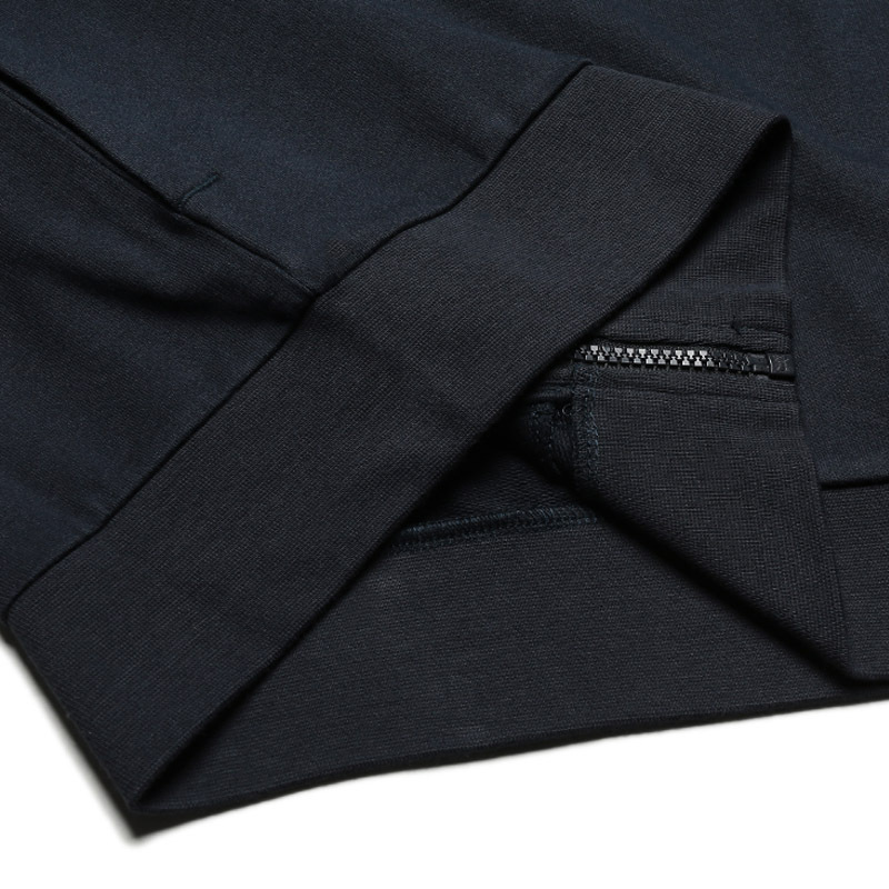 Ea7 Logo-printed Hooded Hoodie In Black