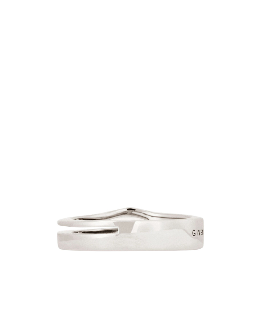 Givenchy Logo Ring In White
