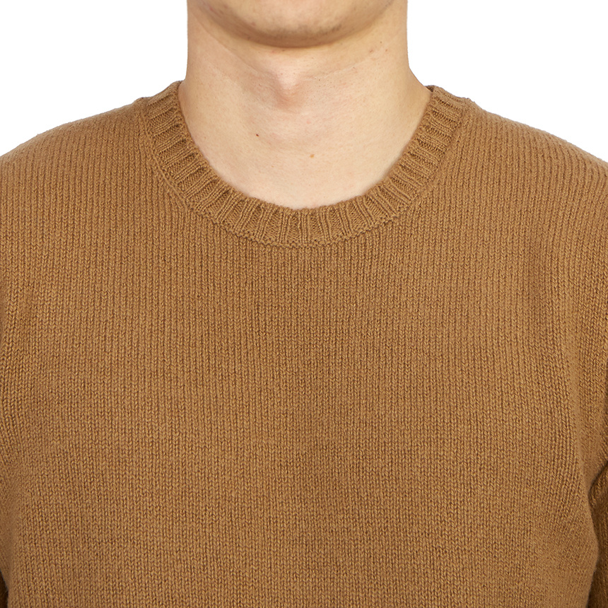 Drumohr Long-sleeved Sweater In Brown