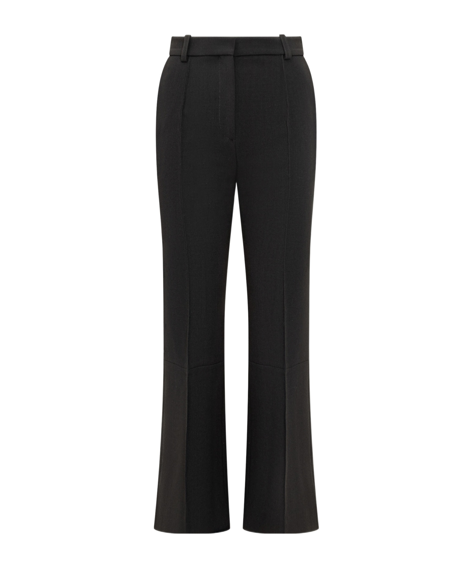 Victoria Beckham Cropped Kick Trouser In Black