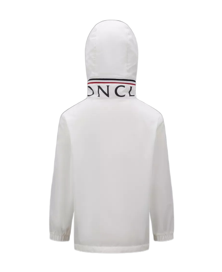 Moncler Logo-patch Detachable Hoodie In White