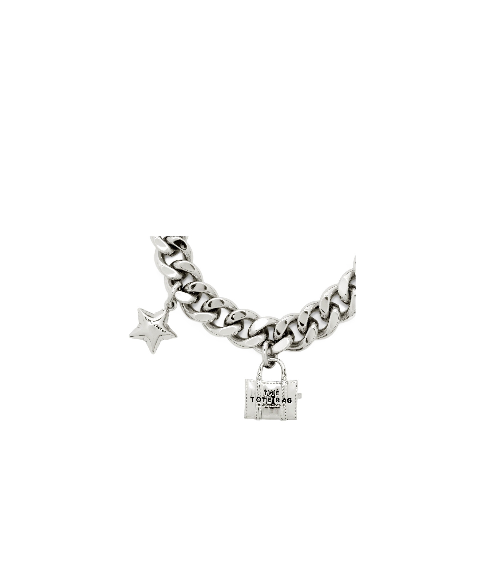 Marc Jacobs Mini Icon Charm Bracelet In White