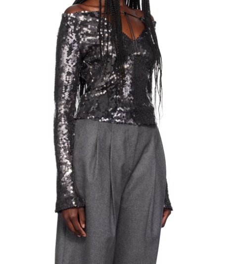 16arlington Mesh T-shirt Sequins