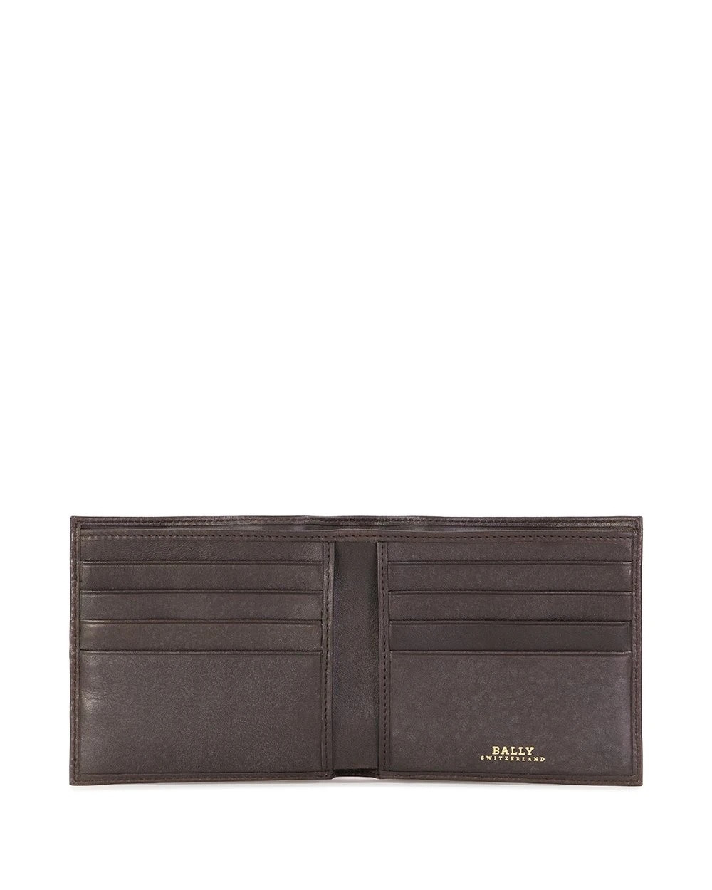 Bally Double-folded Wallet In Brown
