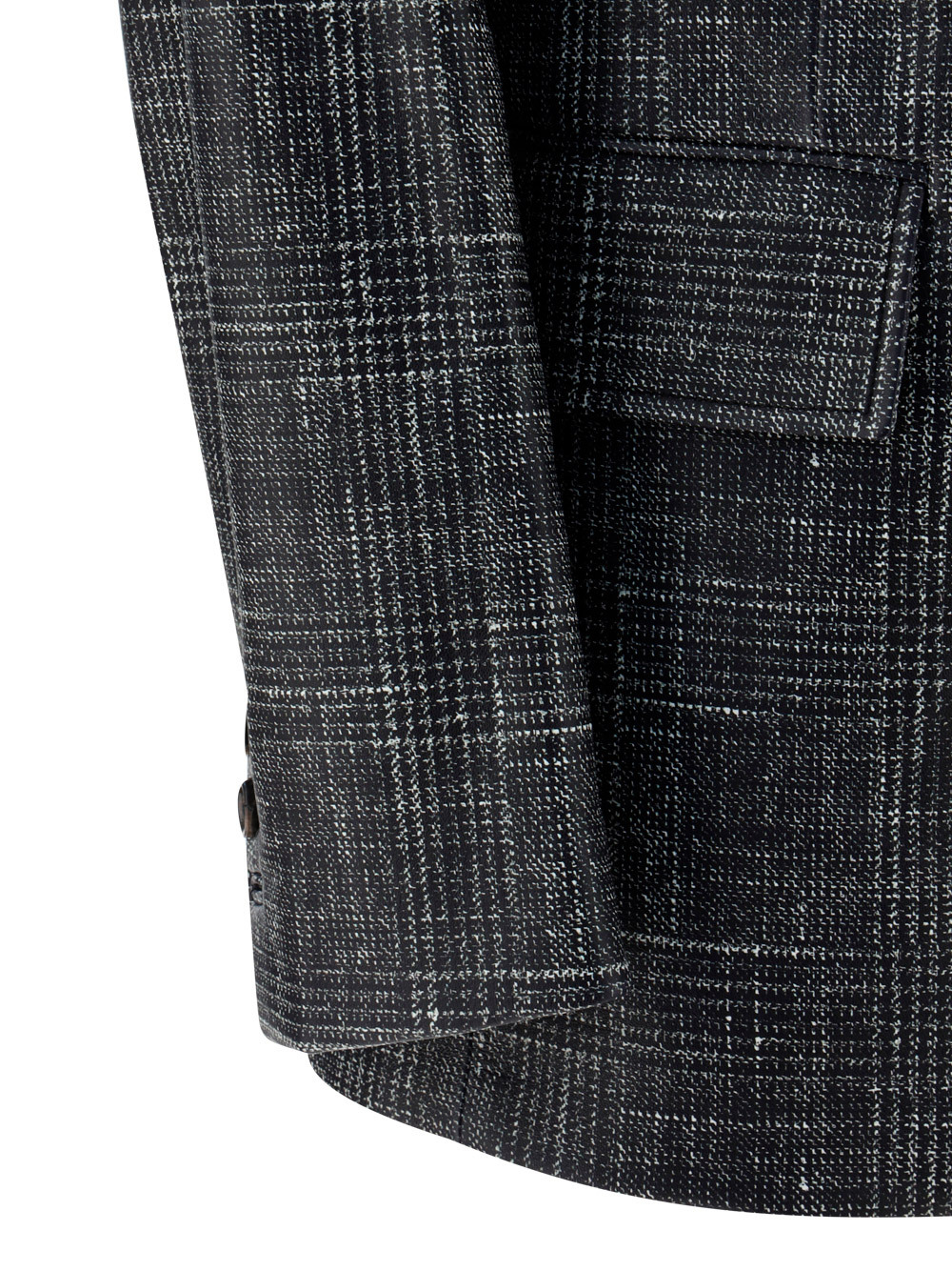 Bottega Veneta Lapel Suit Jacket In Black