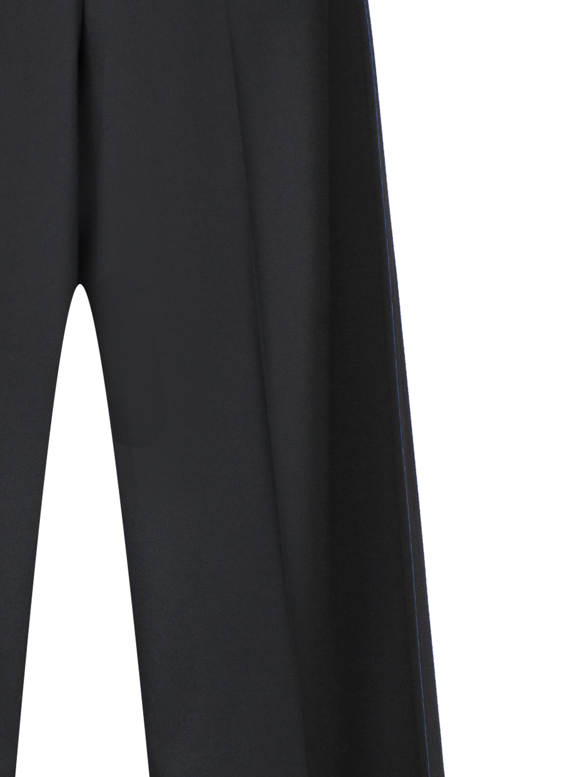 Giuseppe Di Morabito Wool Tailoring High Waist Straight Pants In Black