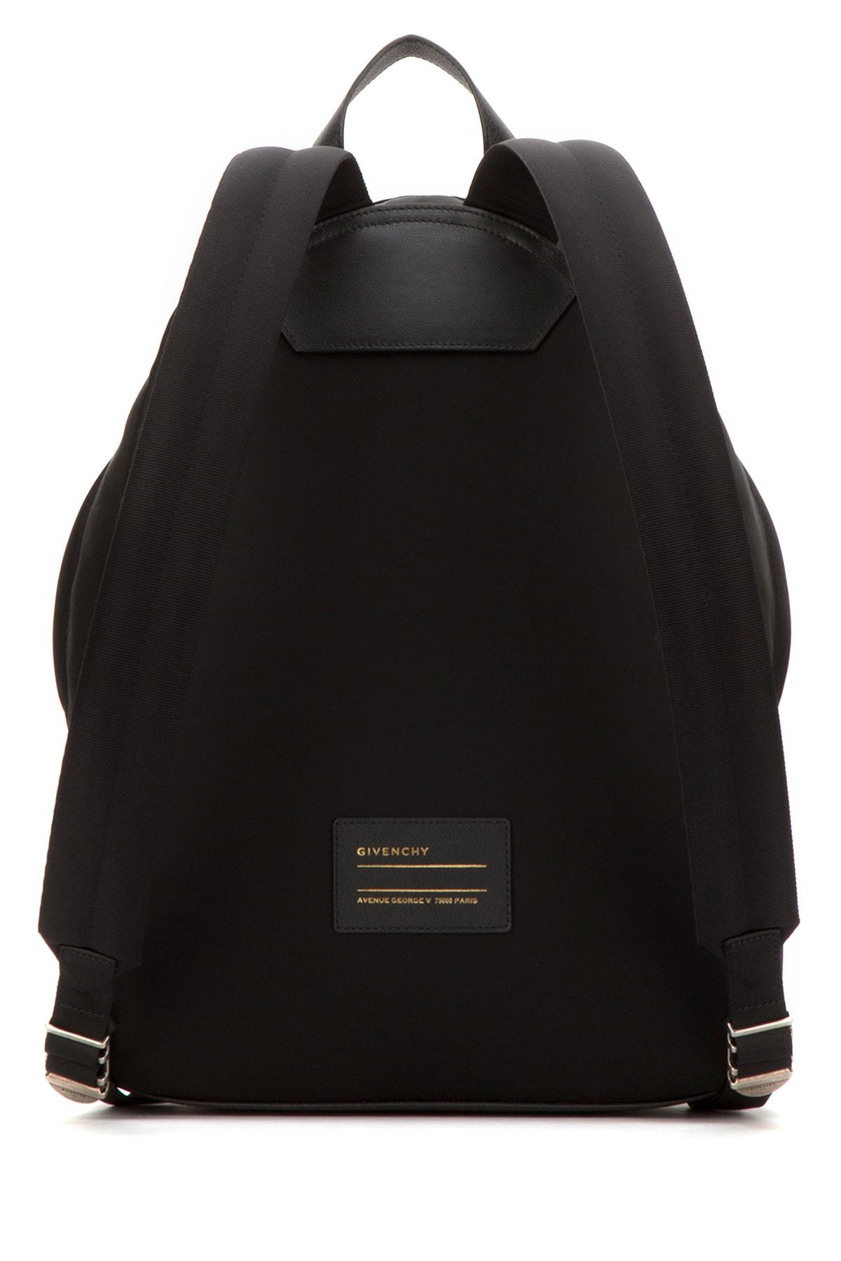 Givenchy Leo Printed Backpack In Black