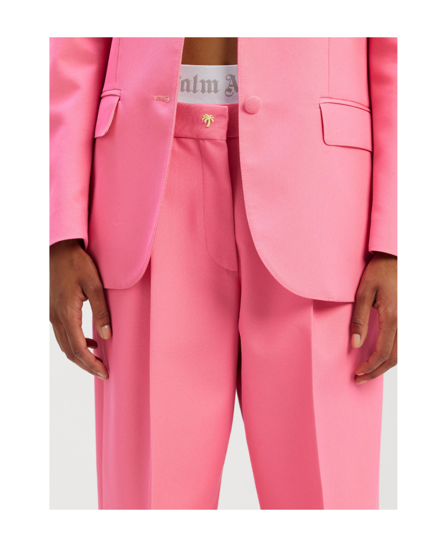 Palm Angels Miami Suit Pants In Pink