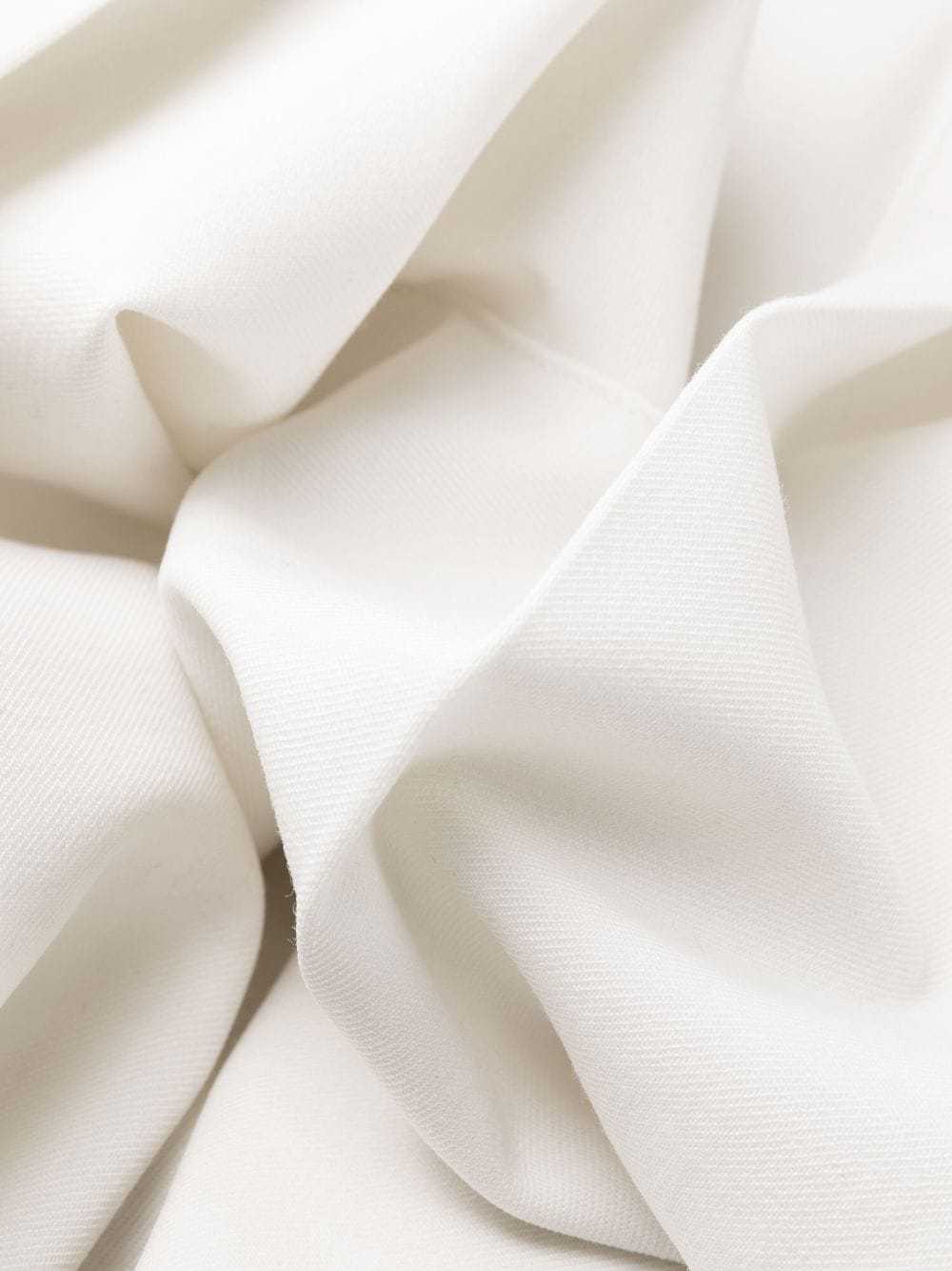 Shop P.a.r.o.s.h Tapered Leg Trousers In White
