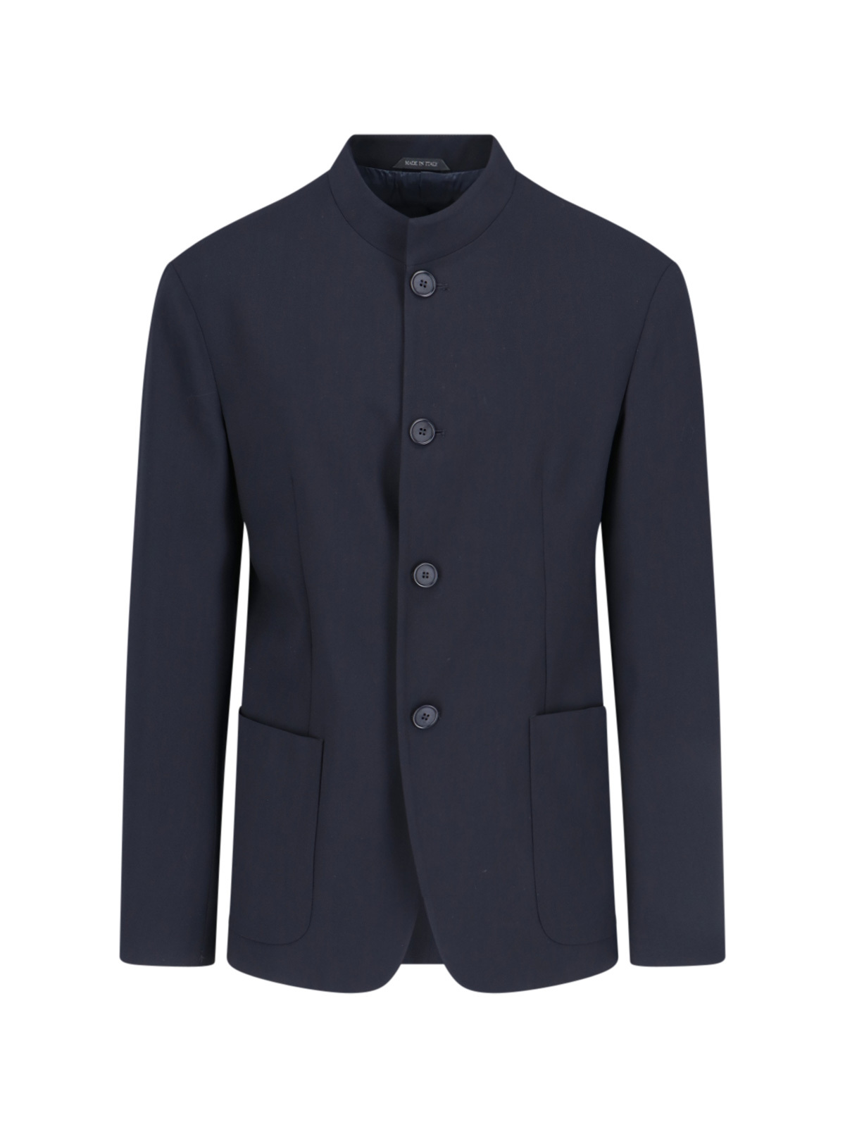 Giorgio Armani Single-breasted Virgin Wool Blazer