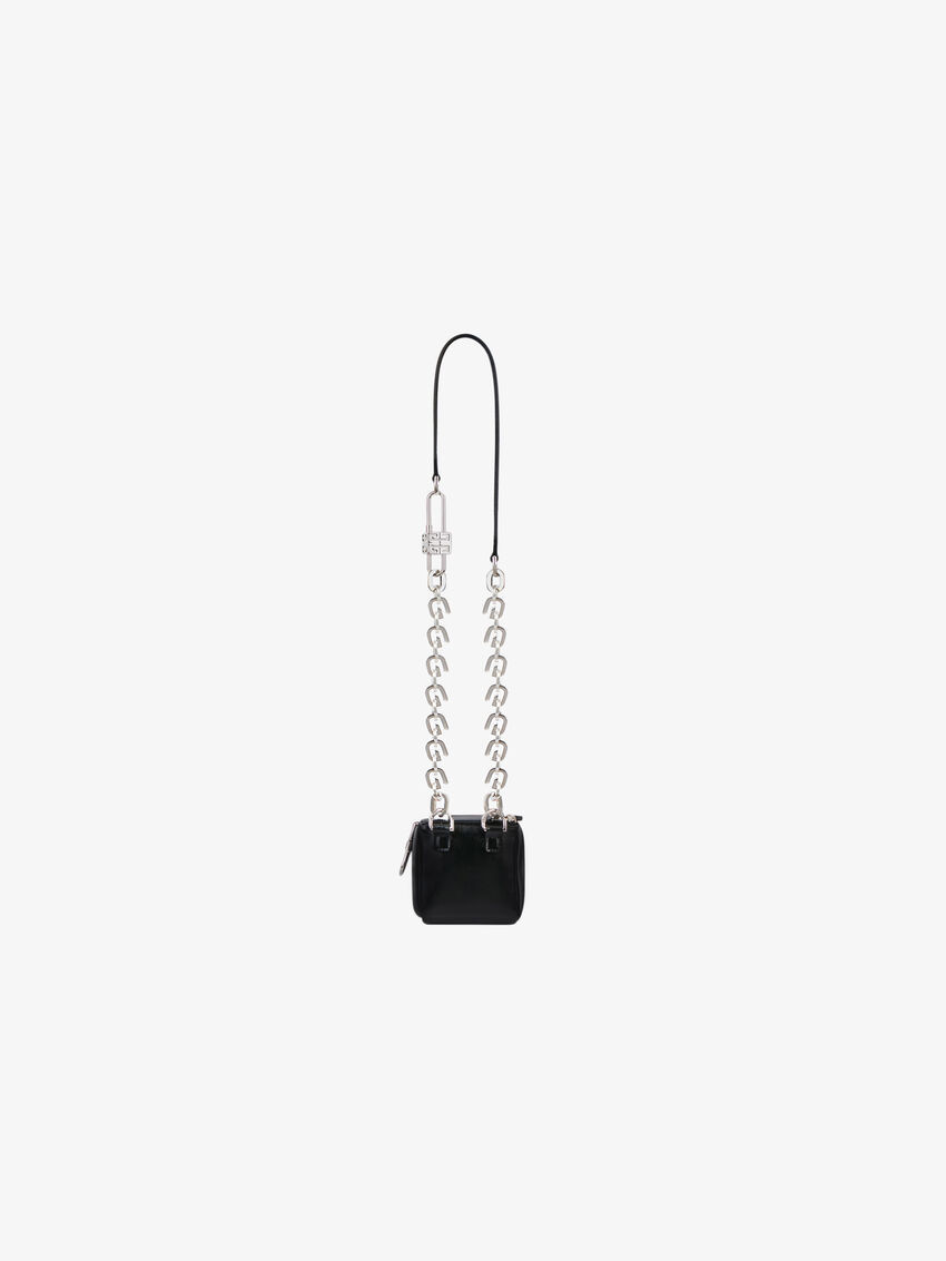 Givenchy Cube Clutch In Black