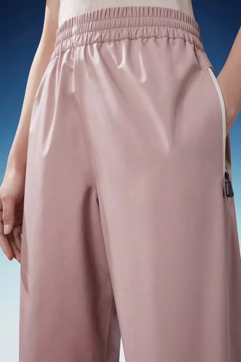 Moncler Elasticated-waist Tapered Track Pants In Pink