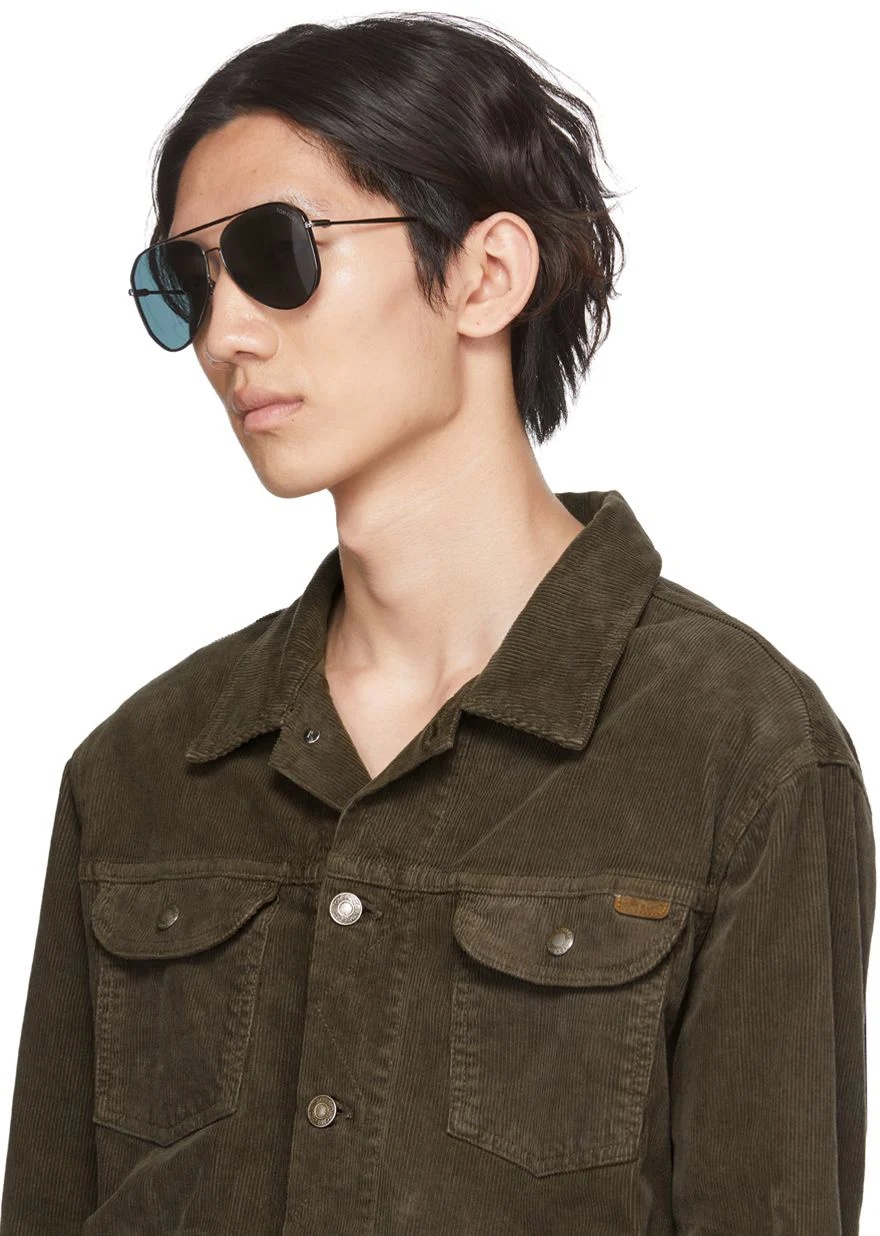 Tom Ford Charles Sunglasses In Green