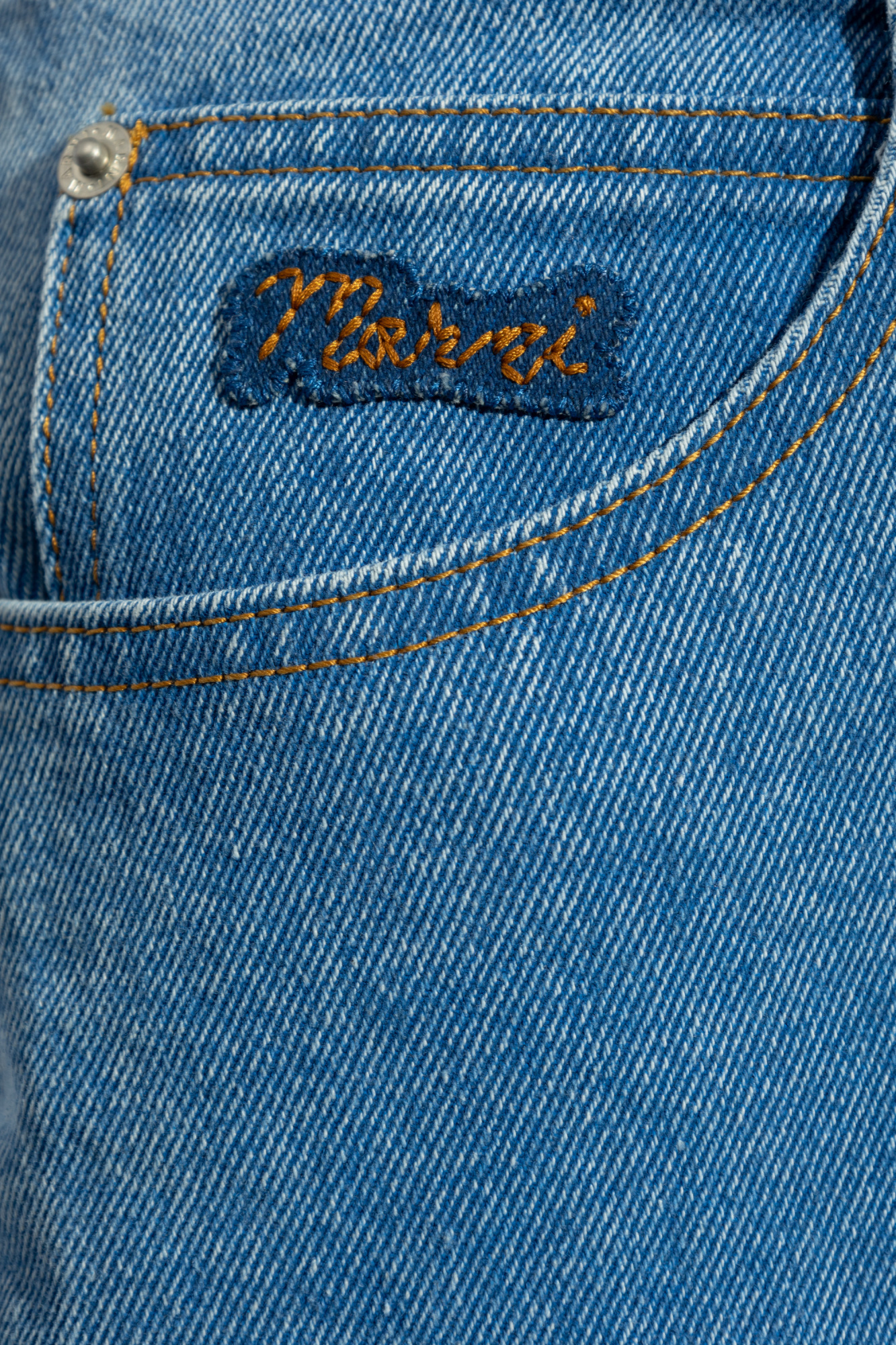 Marni Mid-rise Tapered-leg Jeans In Blue