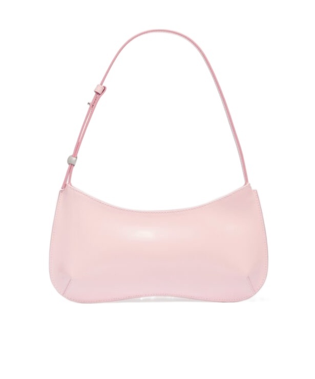 Jacquemus Adjustable Strap Rectangular Shoulder Bag In Pink