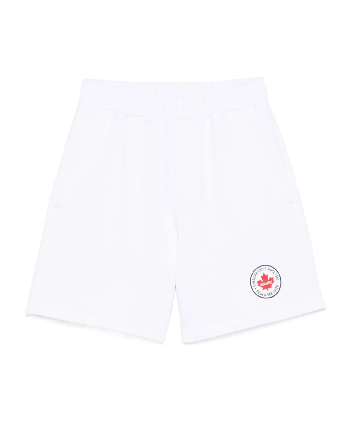 Dsquared2 Logo-print Track Shorts In White