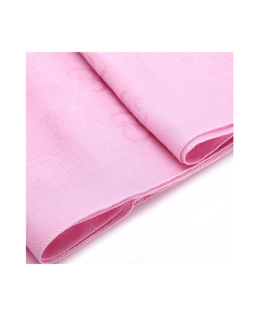 Gucci Logo Leisure Scarf In Pink