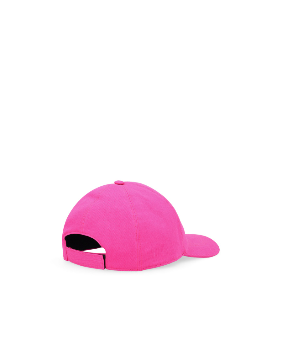 Versace Logo-print Baseball Cap In Pink