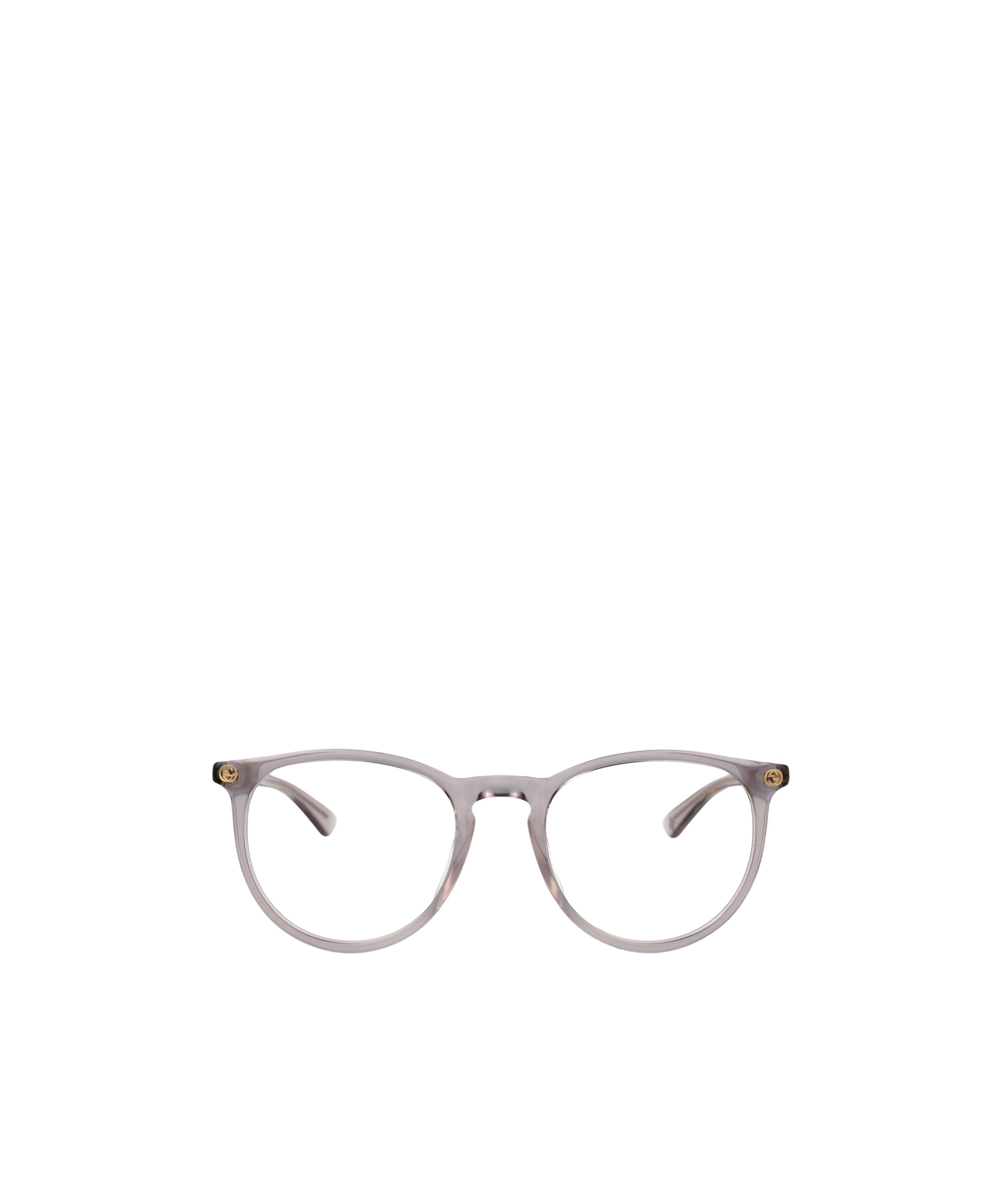 Gucci Eyewear Round Frame Glasses In Nude