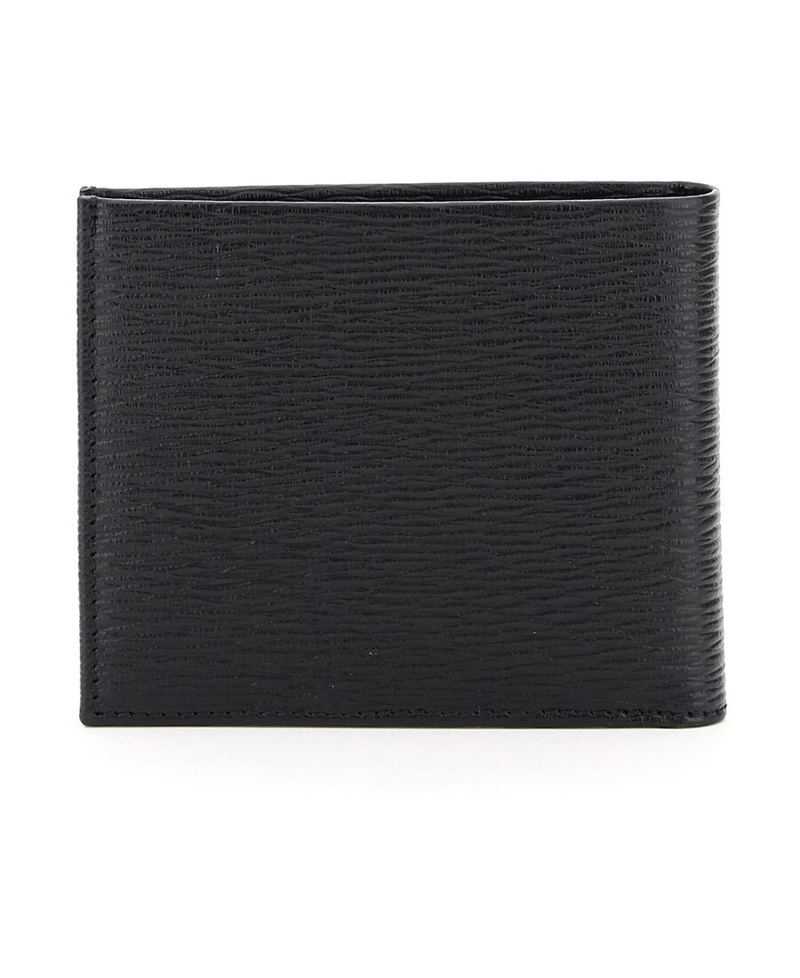 Shop Ferragamo Salvatore Gancini Wallet In Black