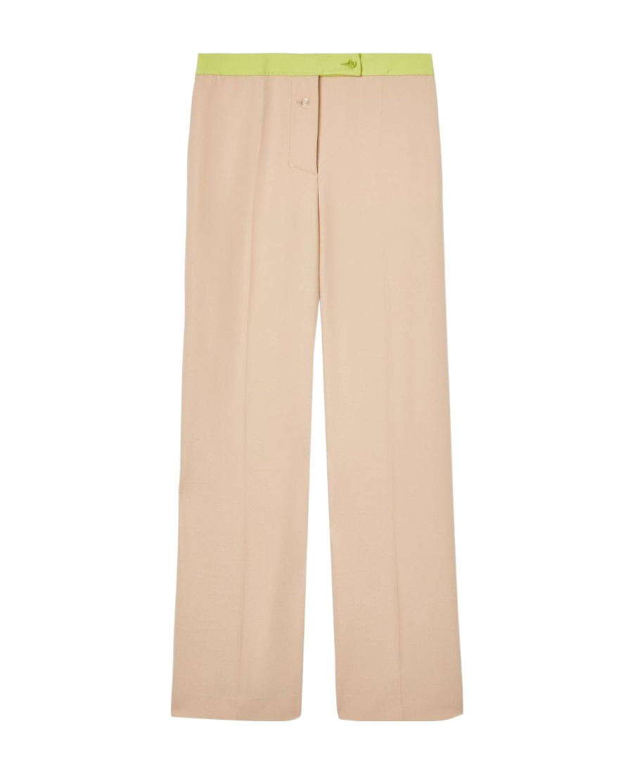 Off-white Active Straight-leg Tailored Trousers In Nude