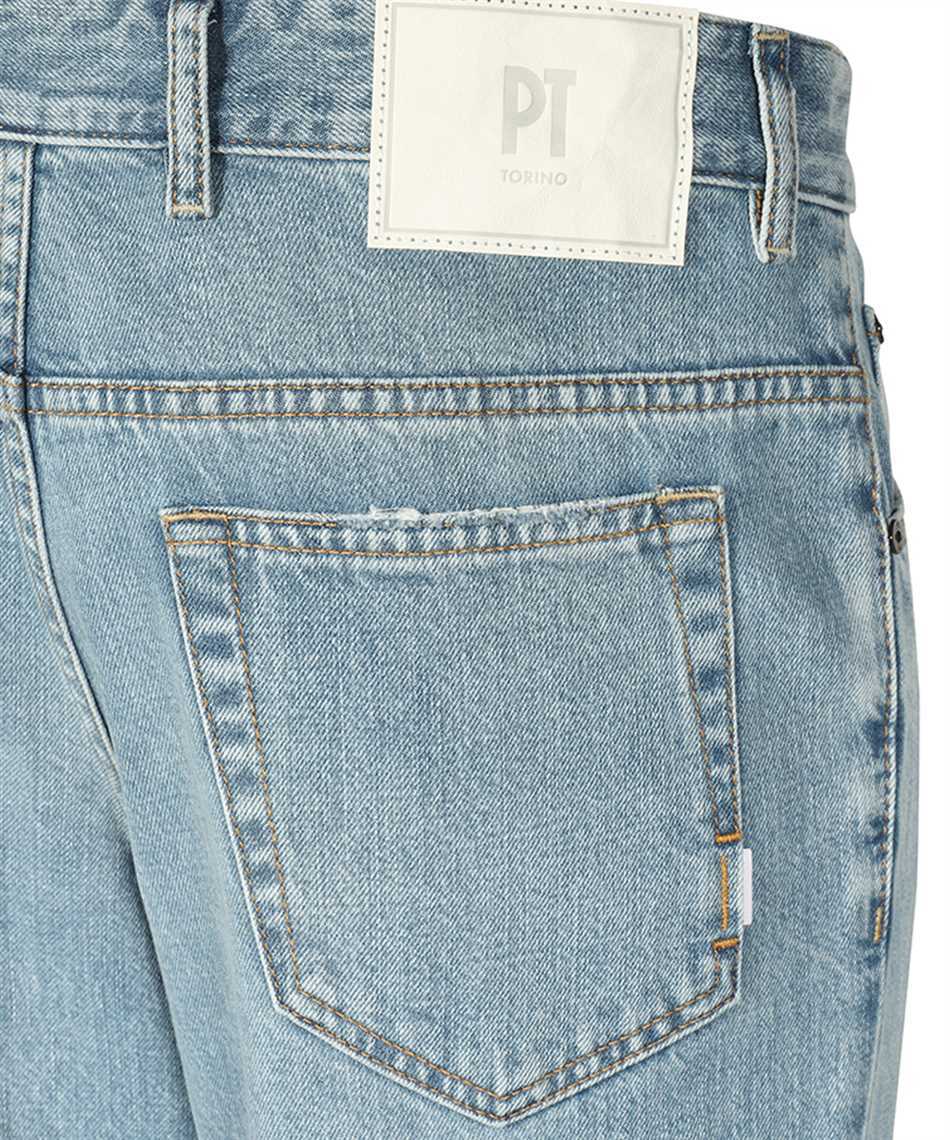 Pt Torino Belt Loop Jeans In Gray