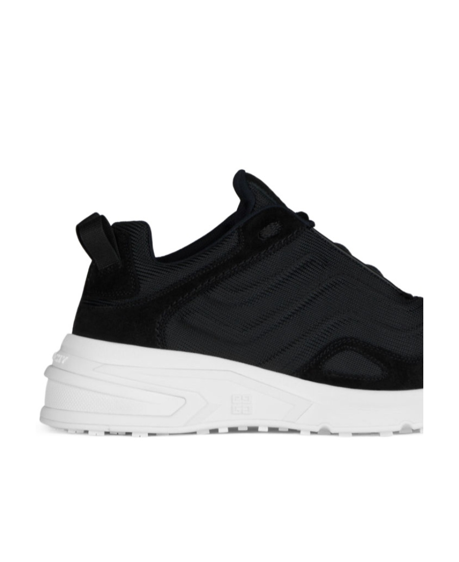 Givenchy Chunky Lace-up Low-top Sneakers In Black