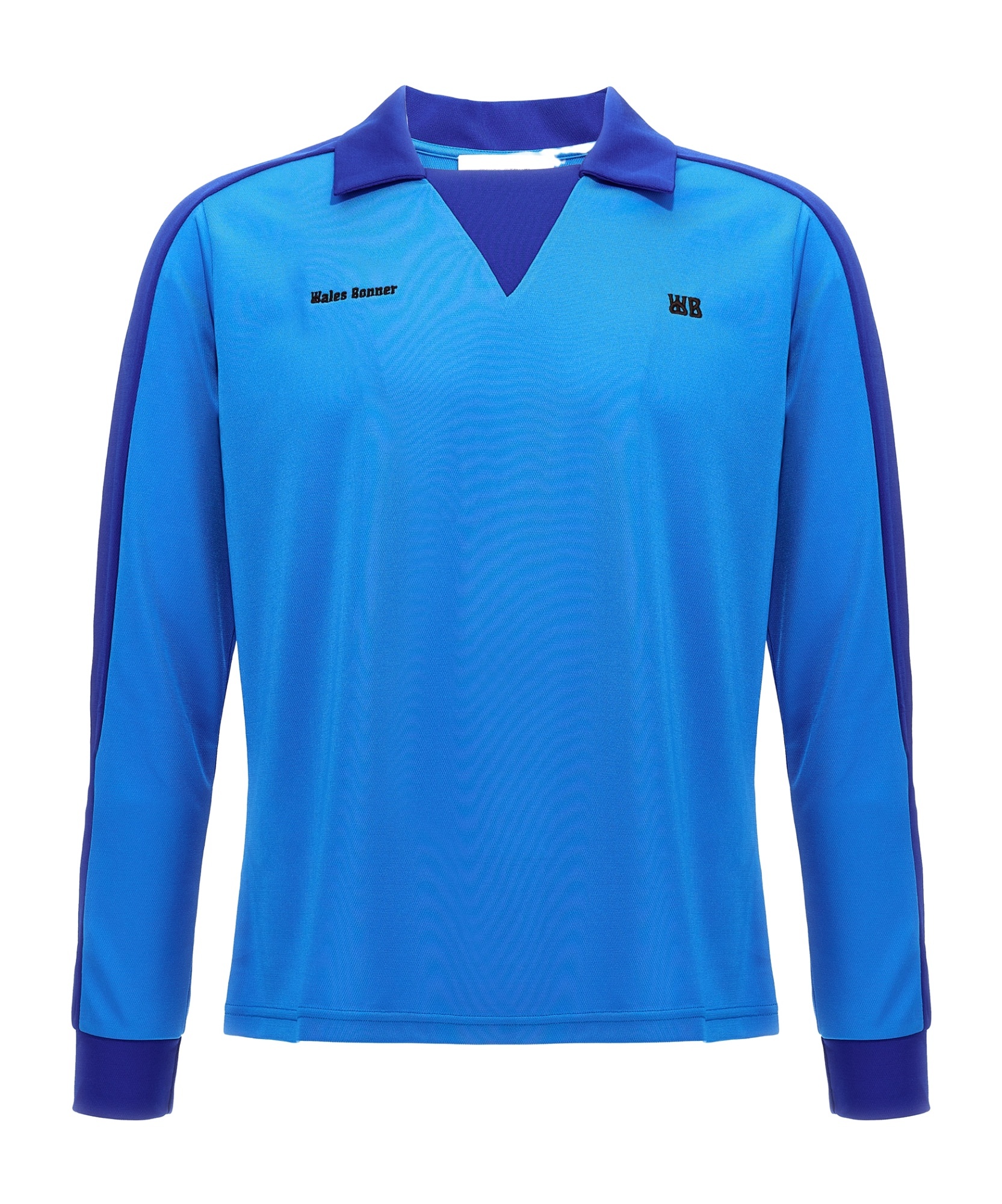 Shop Wales Bonner Logo-embroidered Sweatshirt In Blue