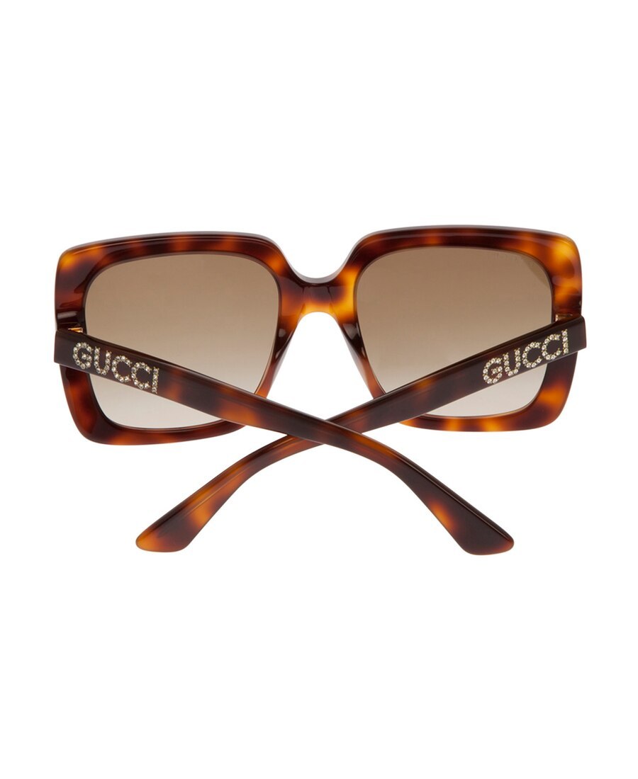 Gucci Square Sunglasses In Nude