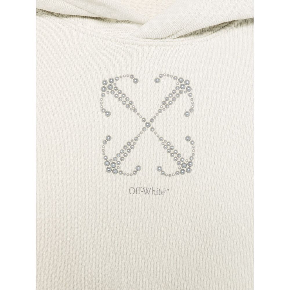 Off-white Long-sleeved Sweater In White