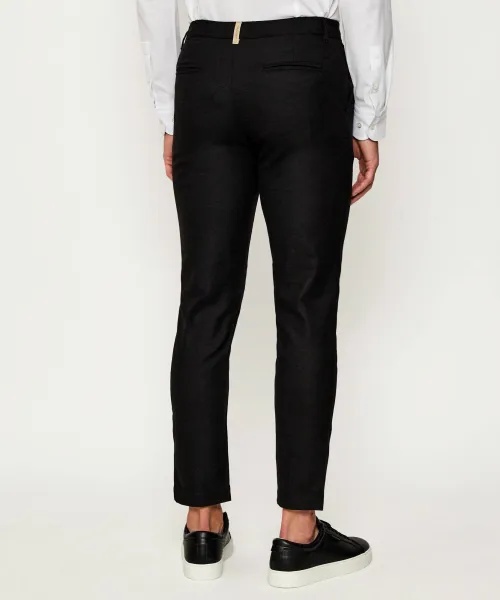 Woolrich Pleated Drawstring Trousers In Black
