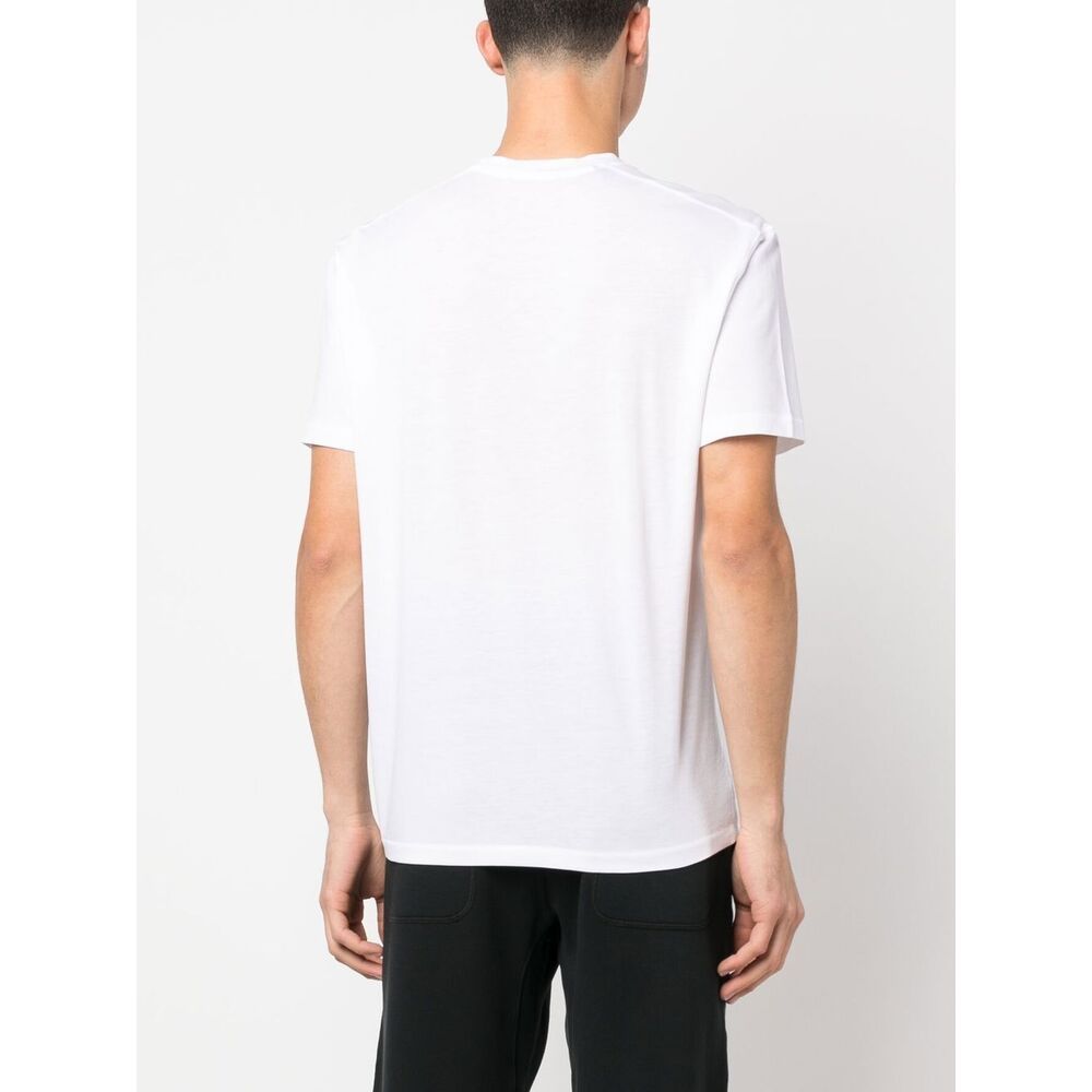 Tom Ford Placed Rib Slim-fit Lyocell And Cotton-blend T-shirt In White