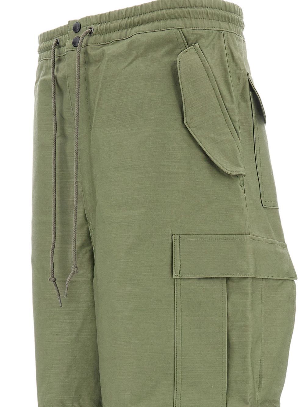 Junya Watanabe Drawstring Cargo Casual Pants In Green
