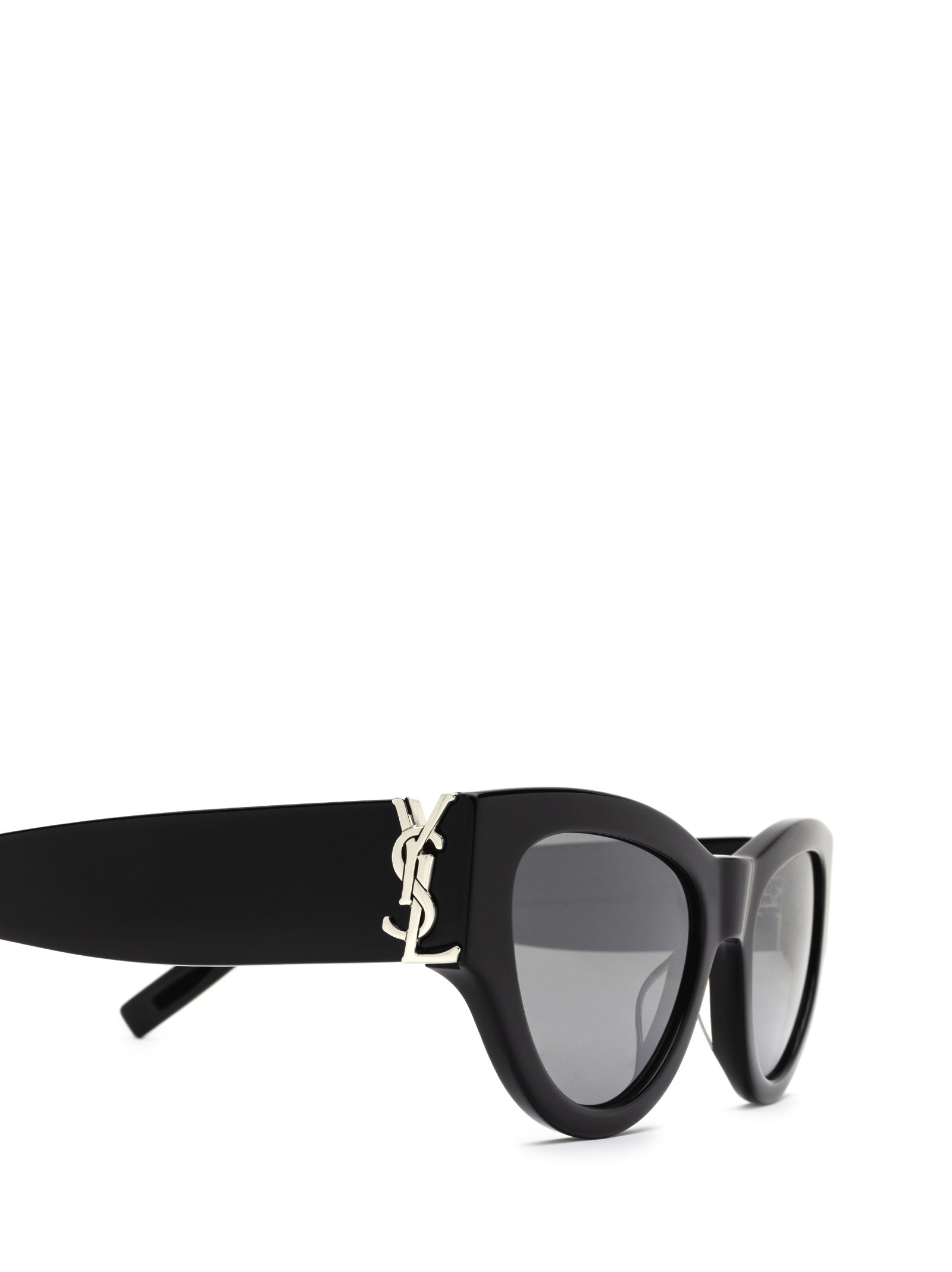 Saint Laurent Sl 94 Cat Eye-frame Sunglasses In Gray