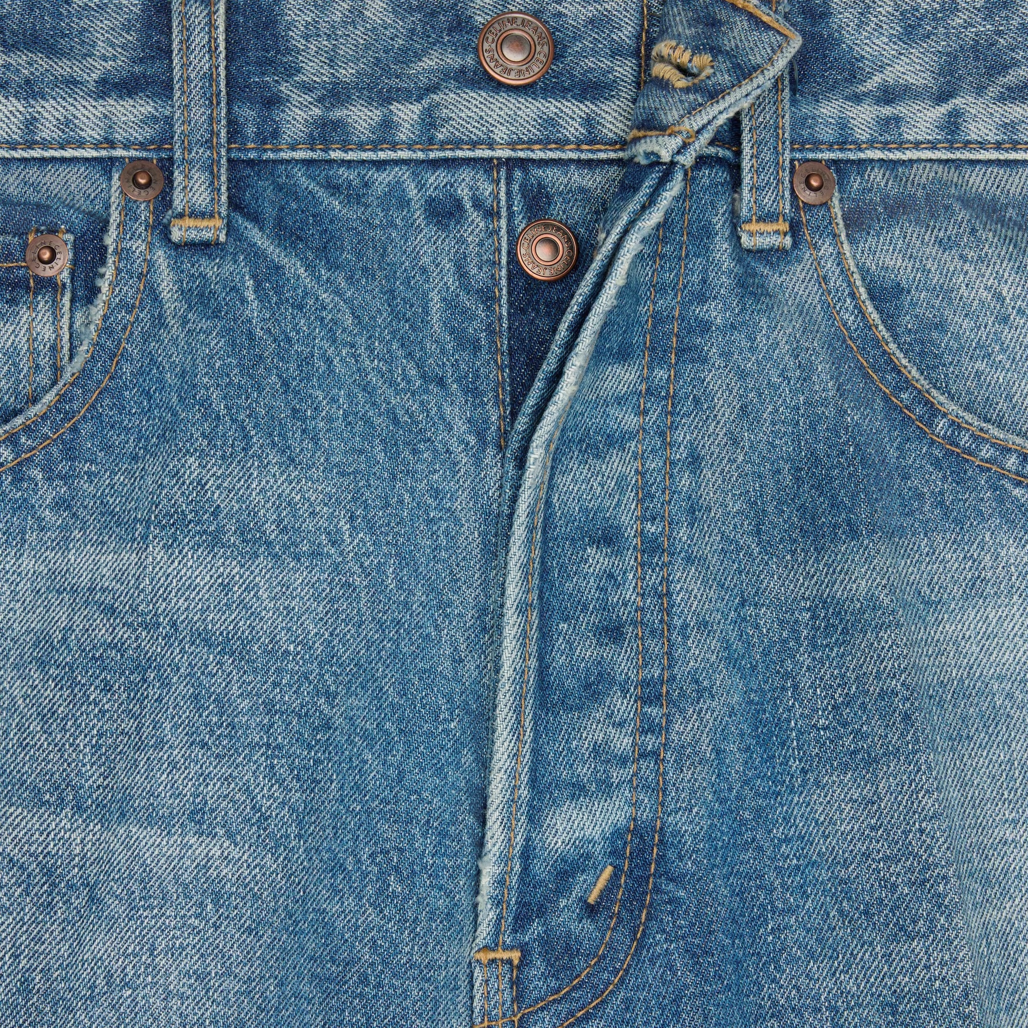 Celine Boyfriend Jeans 001 In Denim In Blue