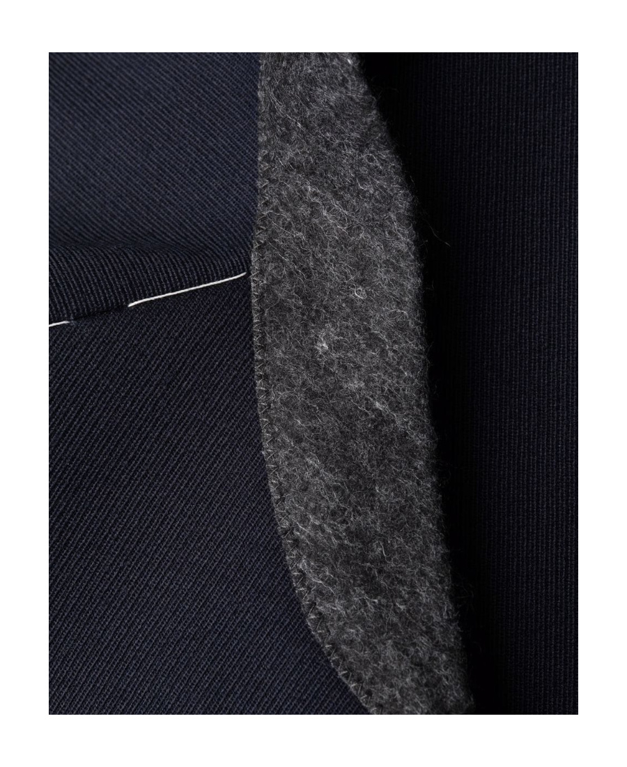 Maison Margiela Cavalry Single-breasted Wool Coat In Black