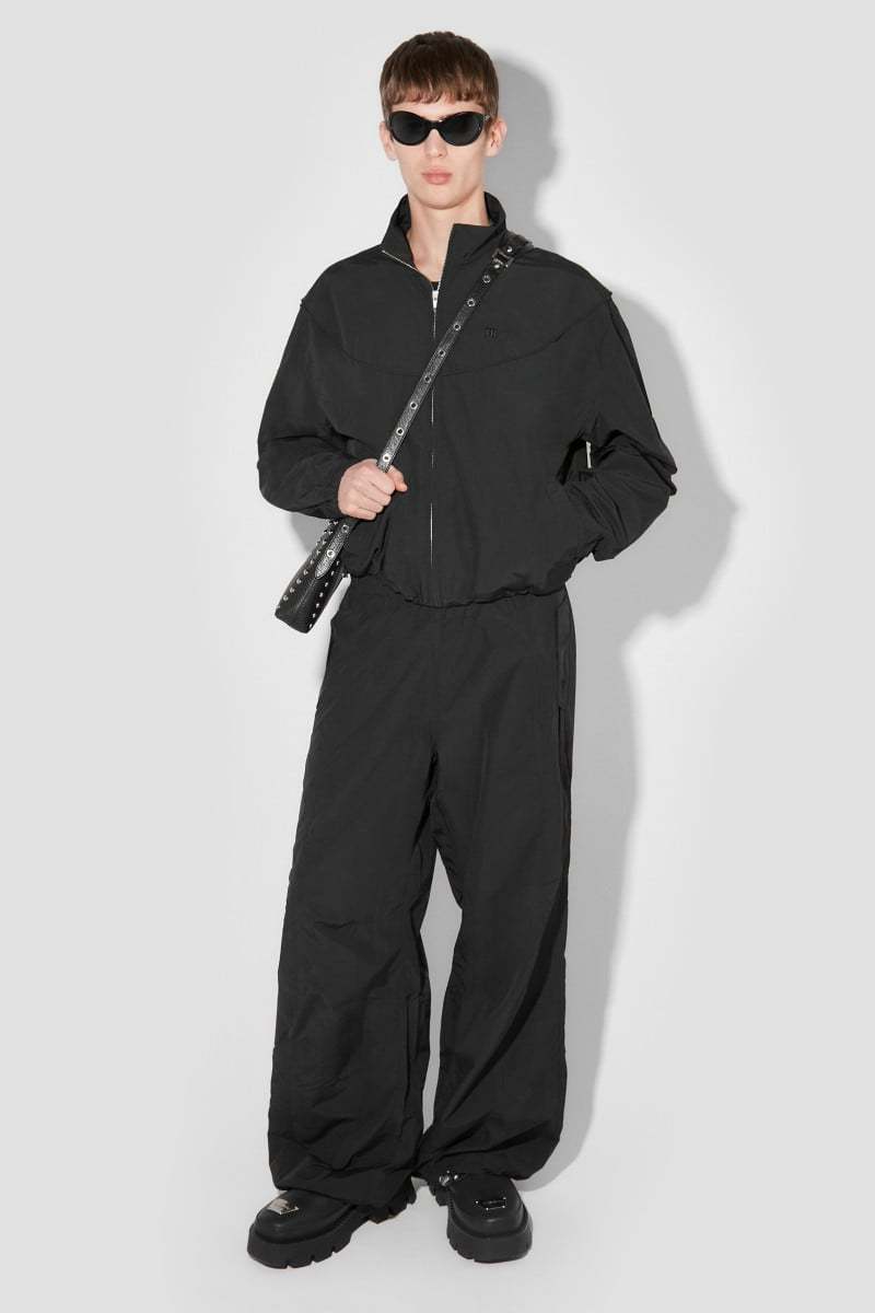 Misbhv Drawstring Casual Pants In Black