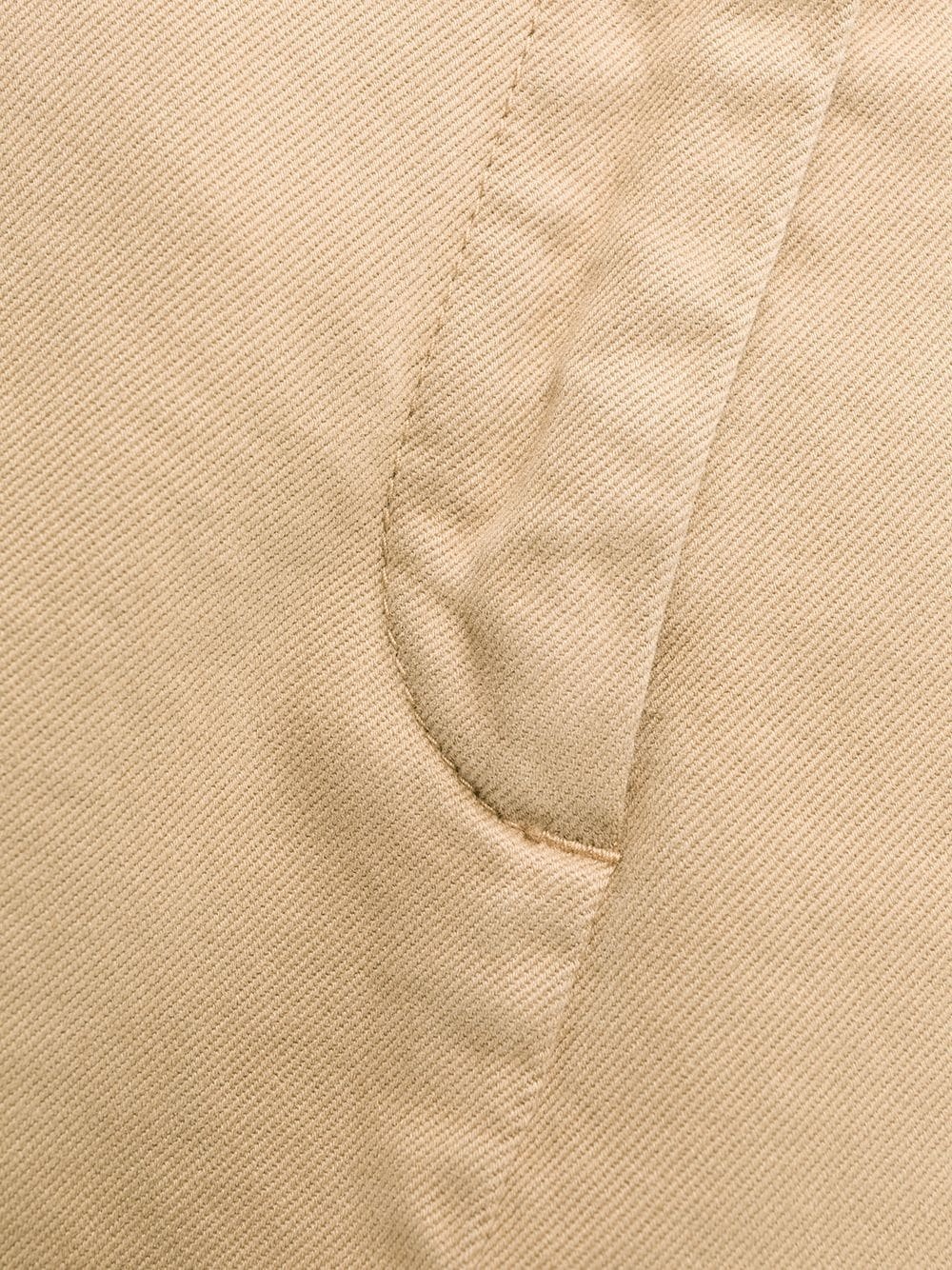 Aspesi Low-rise Flared Casual Pants In Green